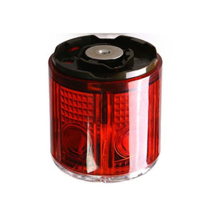 Feu de signalisation solaire LH7904A, lumière rouge LED clignotante, IP65, lumière de sécurité routière - Product Image 4