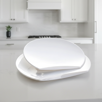 Ensemble d'assiettes de table en plastique et mélamine, vente en gros, d'usine