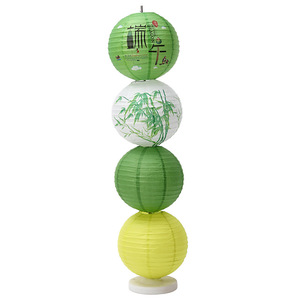 Traditional Chinese bamboo paper lanterns for Dragon <b>Boat</b> Festival decorations, <b>floor</b> lanterns, lantern ornaments, lantern - Product Image 5