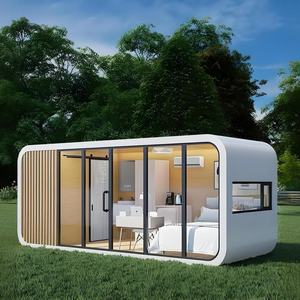 Lüks modüler çelik ev prefabrik konteyner kapsül ev komple mobil Villa uygulaması - Product Image 1