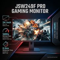 Monitor para Esports de 540Hz y 24.1 Pulgadas FHD sin Marco, Monitor de Escritorio para Computadora con Baja Latencia de 0.2ms para Cibercafés, Venta al Por Mayor