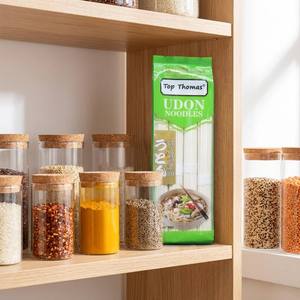 Nouilles Udon Épaisses au Blé Faible en Calories pour le Contrôle Quotidien du Poids, Repas Diététique, Perte de Poids - Product Image 1