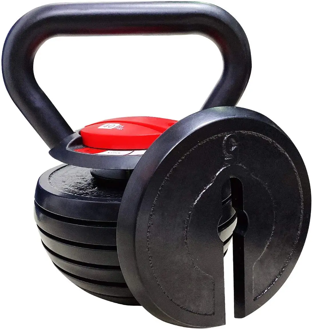 China Factory Direct Supply Wholesale Custom Color Gym Fitness Equipment 6 In 1 Adjustable Kettlebell Barbell Bar 9kg