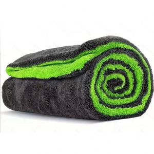 1200gsm Double Twist Loop Eco-Friendly Microfiber Thick Drying Towel for <b>Car</b> Care & Outdoor Use Cleaning Washing - Product Image 1
