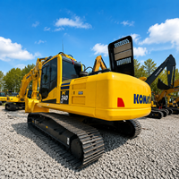 Excavatrice sur chenilles hydraulique Komatsu PC240LC d'occasion de 24 tonnes, excavatrice d'occasion pour travaux de terrassement