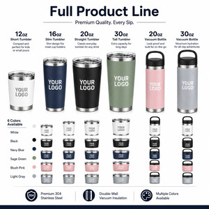 Custom Logo 20oz Stainless Steel Vacuum Tumbler Slim Travel Mug Reusable Coffee Cup with Straw for <b>Hot</b> and Cold Beverages - Product Image 6