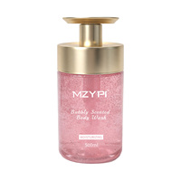 Gel Douche et Lavant Corporel Liquide Rose Effervescent Flora Chemical Éclaircissant et Adoucissant pour Femmes Adultes SPA