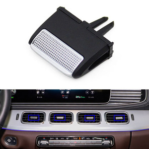 Clips de salida de ventilación de aire CA delantera y trasera para coche, embellecedor de paleta para <span class=keywords><strong>Mercedes</strong></span> Benz GLE <span class=keywords><strong>GLS</strong></span> clase W167 2020 350-22 GLE 450 580 450 <span class=keywords><strong>GLS</strong></span> 580 - Product Image 1