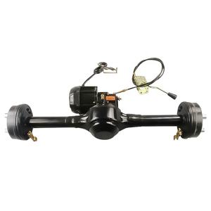 80cm 드라이브 샤프트 시프트 리어 액슬 1300W 브러시리스 전기 세발 자전거 차량 변속기 기어 변경 리어 드럼 브레이크 리어 액슬 - Product Image 6