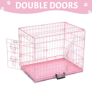 Vente en gros de cages pliables pour animaux de compagnie, cage pour chiens en métal avec fil métallique pour élevage d'animaux de compagnie - Product Image 4