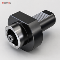 Unité de serrage PSC pour centre d'usinage CNC, avec système de serrage par goujons à traction centrale, pour une coupe stable sous charge, compatible avec l'interface VDI Machine Tool Interface