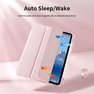 Étui transparent à 3 volets <span class=keywords><strong>pour</strong></span> <span class=keywords><strong>iPad</strong></span> Air Pro 5 6 7 8 9 10e génération 2024 2025 A16 <span class=keywords><strong>MINI</strong></span> 3 4 10.2 10.9 11 12.9 13 pouces - Product Image 4
