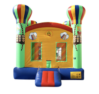 Château gonflable commercial à thème montgolfière pour enfants, idéal pour la location événementielle
