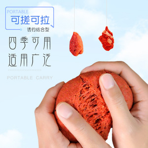 Cebo para Carpa Crucian, Cebo de Proteína de Trigo, Sabor a Pescado, para Pesca en Agua Dulce, Portátil - Product Image 1