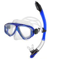 Nouveau design, lunettes de plongée anti-buée, équipement de plongée libre, ensemble de plongée avec tuba, équipement de plongée sous-marine, masque de plongée, ensemble de tuba à embout sec