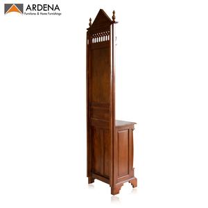 Antique Bois Massif Luxe-Moderne Minimaliste Multi-Usage Réglable Caractéristiques Haute Qualité Salon Armoire Miroir Villa - Product Image 4