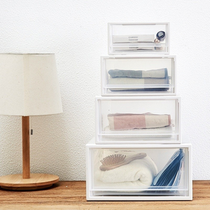 ลิ้นชักจัดระเบียบในสำนักงานแบบเรียบง่ายกล่องจัดระเบียบวางซ้อนกันได้ - Product Image 4