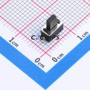 TSB36311-070D531DA-L1000 Tactile Switch SMD,6x3.5mm Switch Single Pole Single Throw Rectangle Button 2.8N 6mm - Product Image 1