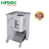 Équipement de cuisine professionnel Machine de traitement de la viande Trancheuse de coupe de viande congelée de bonne qualité