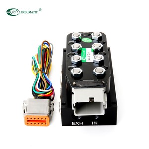 Bloque de válvula solenoide de suspensión neumática Accuair VU4 colector vu4 - Product Image 1