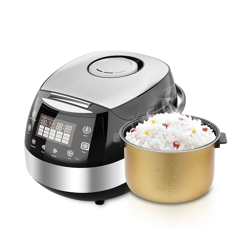 Commercial big size 900w multifunction international and rice cooker use deluxe stainless steel ELECTR COOKER rice cooker