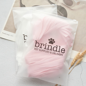 生分解性エコPVC <span class=keywords><strong>EVA</strong></span>つや消しクリアジッパープラスチック包装透明スライドジップロックバッグ衣類用 - Product Image 4