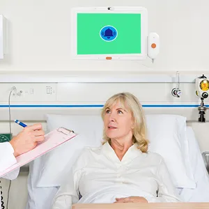 Odm แท็บเล็ตพีซีผู้ผลิต13.3นิ้ว4G LTE แท็บเล็ตการดูแลสุขภาพในโรงพยาบาลระบบโทรพยาบาลไร้สาย