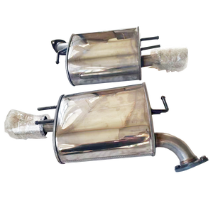 Профессиональный глушитель из нержавеющей стали с оцинкованным покрытием для Toyota Camry 2018, задний глушитель из углеродного волокна 2008-2011 - Product Image 4