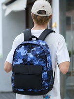 Sac à dos zippé grande capacité en polyester Oxford, sacoche d'ordinateur originale de style coréen pour l'université