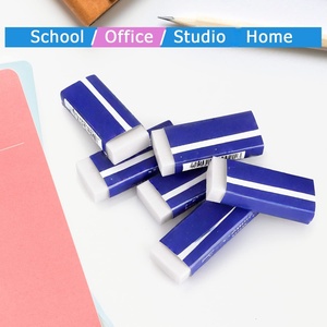 Gomme à effacer en caoutchouc blanc souple promotionnelle NOVISON 42*18*11mm, fournitures scolaires pour étudiants et enfants, classique et durable - Product Image 4