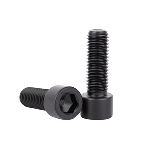 Tornillo de Cabeza Hexagonal Negra de Alta Resistencia Grado 8.8, Tornillo de Copa GB70, Métrico M2.5-M12 - Product Image 1