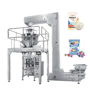 1 to 5 Kg Fully Automatic Vertical Rice Sugar Bag Seeds Raisin Dry Green Peas Cashew and Nut Bean Grain Pack Machine