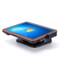 Terminal de point de vente tactile capacitif pliable 15 pouces avec base en aluminium, caisse enregistreuse tout-en-un, système de point de vente - Vente Flash