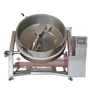 100L-600L Industrial heat-resisting fruit jam cooking machine with stirrer