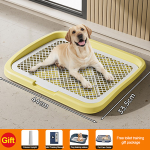 Factory sale Extra Large Dog Toilet PP Material Eco Friendly Durable Design Flat Surface Prevents Urine Splashes Standing Column - Product Image 1