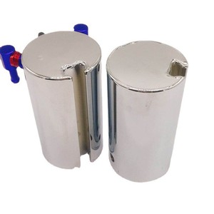 Réservoir de liquide de refroidissement universel en alliage d'aluminium, 10L, avec raccords bleus, pour mise à niveau du système de refroidissement du moteur - Product Image 5