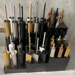 Offre Spéciale <span class=keywords><strong>noir</strong></span> or argent blanc brossé or <span class=keywords><strong>brosse</strong></span> de toilette murale et support <span class=keywords><strong>suspendu</strong></span> ensemble pour salle de bain - Product Image 1