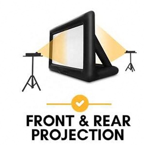 <span class=keywords><strong>20FT</strong></span> écran d'air gonflable équipement de cinéma extérieur écran de cinéma extérieur gonflable écran de projecteur de film - Product Image 2