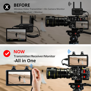 Monitor Todo en Uno <span class=keywords><strong>Hollyland</strong></span> <span class=keywords><strong>Mars</strong></span> M1 Original con Transmisión Inalámbrica de Video de Alta Definición Mejorada para Transmisión en Vivo - Product Image 2