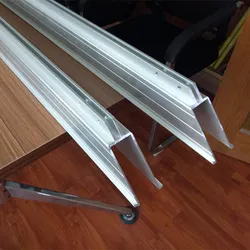 Profilés en aluminium 58 pour porte coulissante pliante, profilé en aluminium pour joint d'angle, portes pliantes, profilé en aluminium extérieur - Product Image 3