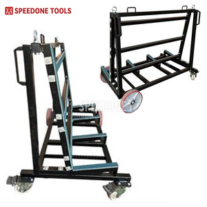 Factory Direct Single-sided Adjustable 1.5T Transport <strong>Cart</strong> and Slab Transporter for Construction Site Warehouse Glass <strong>Handling</strong> - Product Image 2