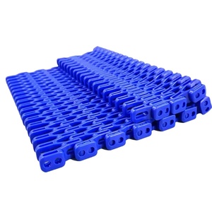 7100 Food Grade Actuator 25.4 Pitch Pom/PP Mesh Belt Module Turning Flat Mesh Belt for Conveyor Application - Product Image 3
