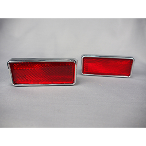 Reflectores de parachoques trasero para coche de clase superior, color rojo, popular - Product Image 2