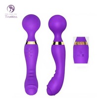 Runder Massage-G-Punkt-Vibrator Erotikspielzeug mit Anpassbarer Vibrationsfrequenz DC-Ladegerät für Weiblichen Vaginalen Vibrator
