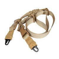 Courroie tactique américaine à double point Ceinture de ventilateur multifonctionnelle pour les tâches extérieures pour la corde d'arme à feu transfrontalière