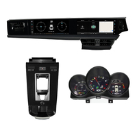 Reproductor de DVD para Auto Doble de 12.3 Pulgadas, Radio Android con Pantalla Táctil, Navegación GPS, Carplay para Porsche Macan con Volante a la Derecha, 2013-2017