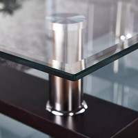 Table Basse de Salon en Verre de Haute Qualité, Nouveau Design Moderne et Luxe Léger 2026, Acceptant Toutes les Personnalisations