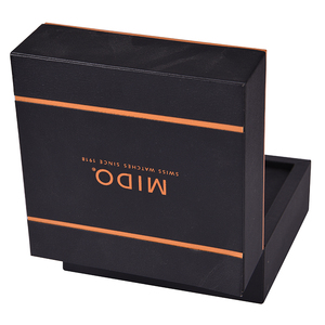 Caja de reloj de lujo hecha a medida, caja de regalo para exhibición, estuche pequeño cuadrado de cuero para relojes. - Product Image 4