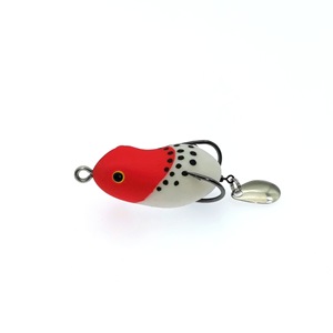 Mini Rana Artificiale Bionica Nera da 4 cm in Acciaio Inossidabile per la Pesca, Esca Morbida Luya, Commercio all'ingrosso Transfrontaliero - Product Image 3