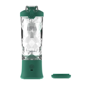 Customized Logo Mini USB Rechargeable Juicer Cup Portable 6 Blades Blender for Outdoor Sports <b>Car</b> Household Use Hotels Cordless - Product Image 3